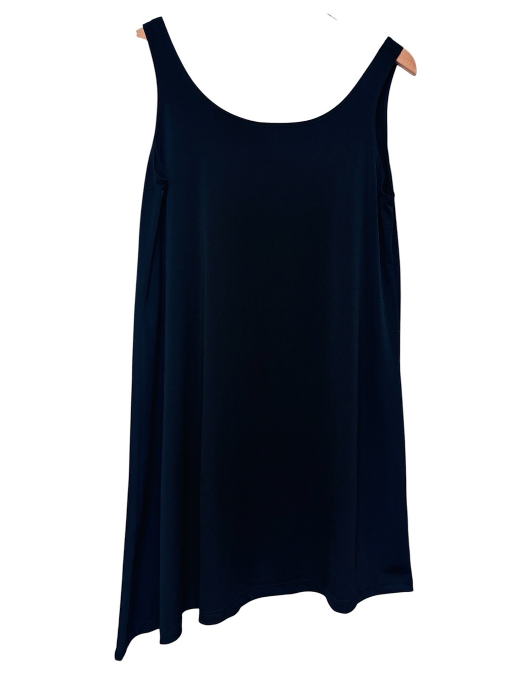 Lisa Bayne Minimalist Asymmetrical Dress
